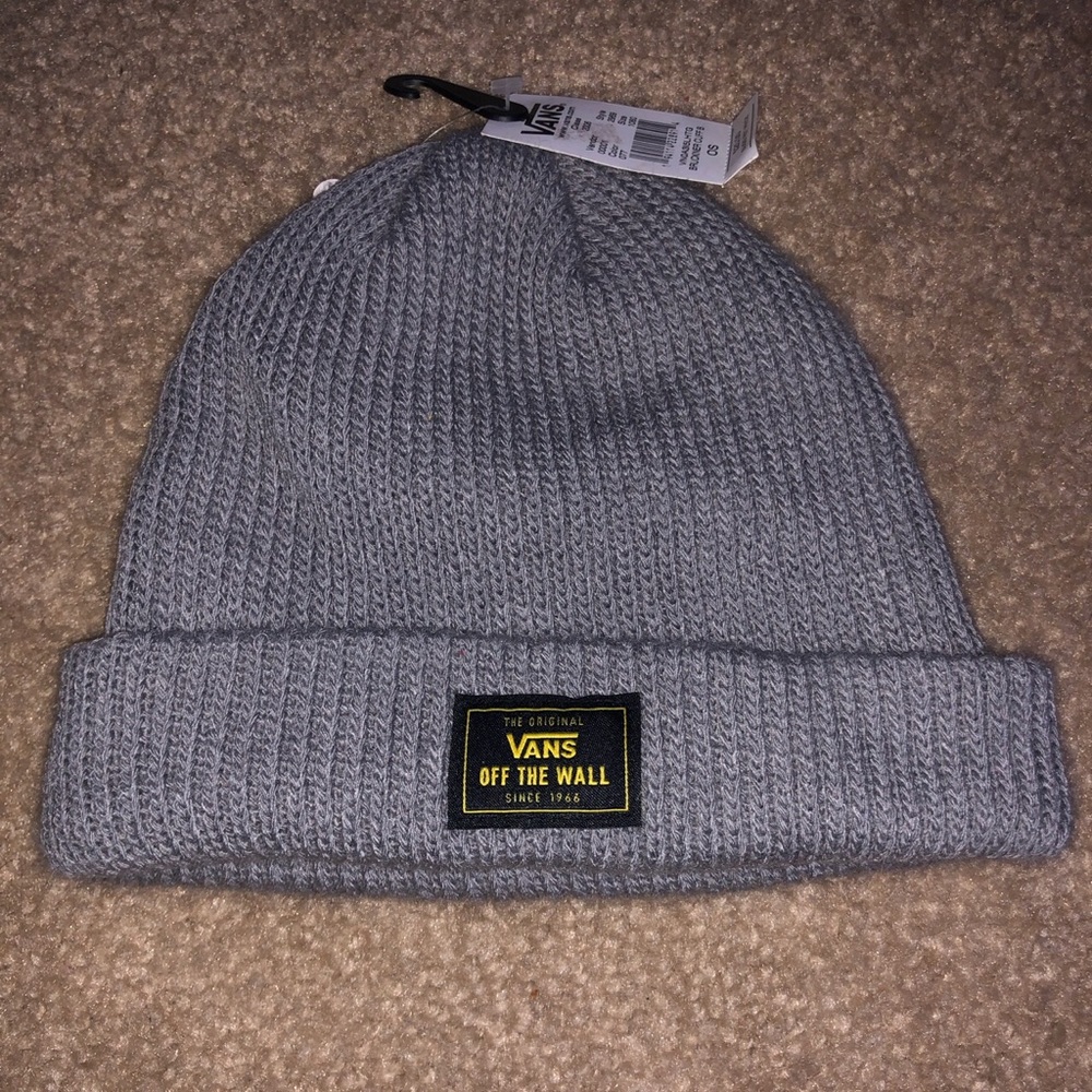 Grey Vans beanie